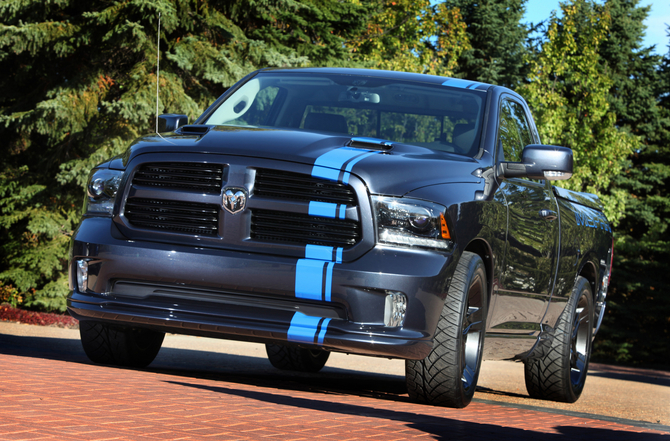 The Urban Ram has a heavily modified Hemi engine The Urban Ram has a heavily modified Hemi engine