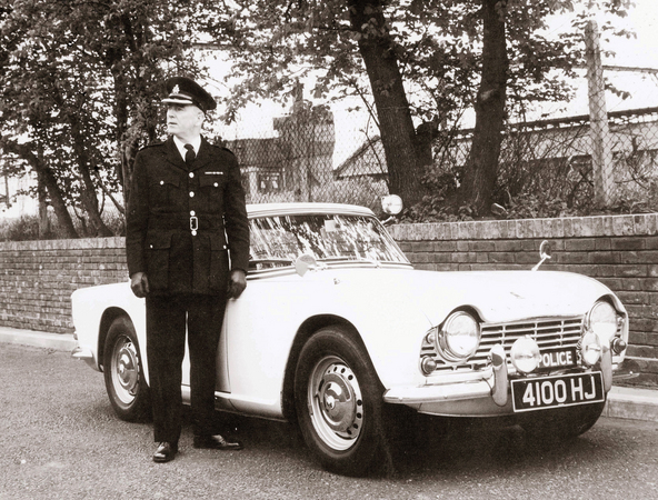 Triumph TR4 Police Car Triumph TR4 Police Car