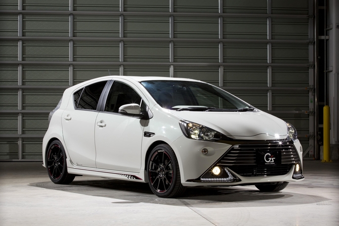 Japanese tuner G Sports created this car based on the Japanese-only Aqua Japanese tuner G Sports created this car based on the Japanese-only Aqua