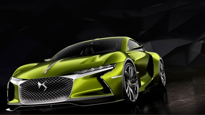 O supercarro E-Tense só deve ser lançado em 2021 O supercarro E-Tense só deve ser lançado em 2021