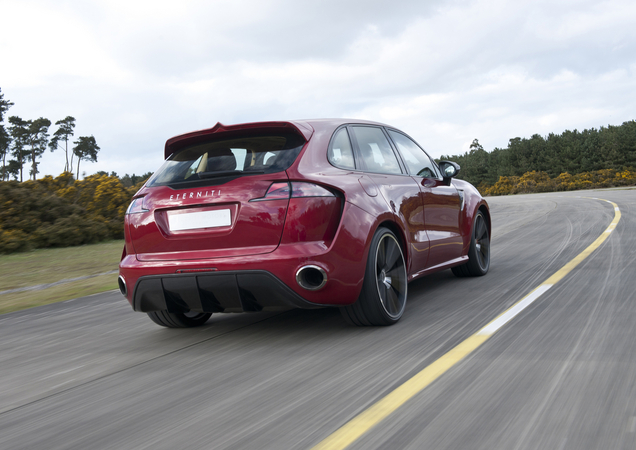 O Artemis foi equipado com um motor 4.8-litros twin-turbo V8 com mais de 600cv e 750Nm de binário O Artemis foi equipado com um motor 4.8-litros twin-turbo V8 com mais de 600cv e 750Nm de binário