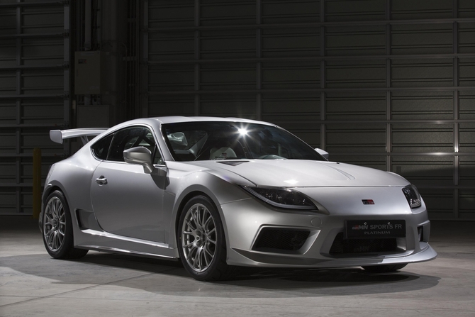 GRMN created this Sports FR Concept Platinum based on the GT86 GRMN created this Sports FR Concept Platinum based on the GT86