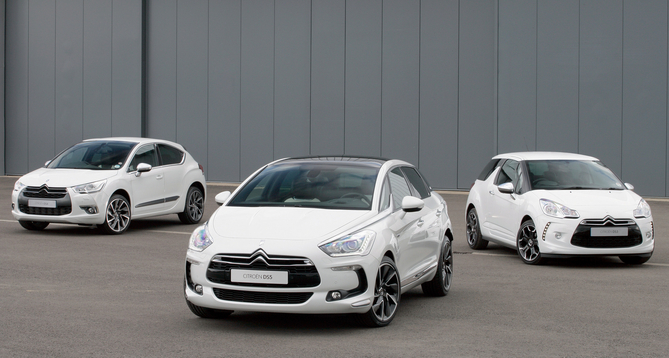 All of the DS3 models posing together All of the DS3 models posing together