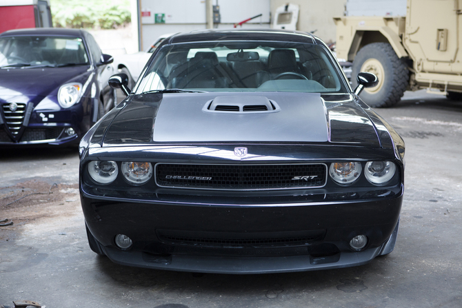 The producers also used 10 SRT Chargers in the movie's production The producers also used 10 SRT Chargers in the movie's production