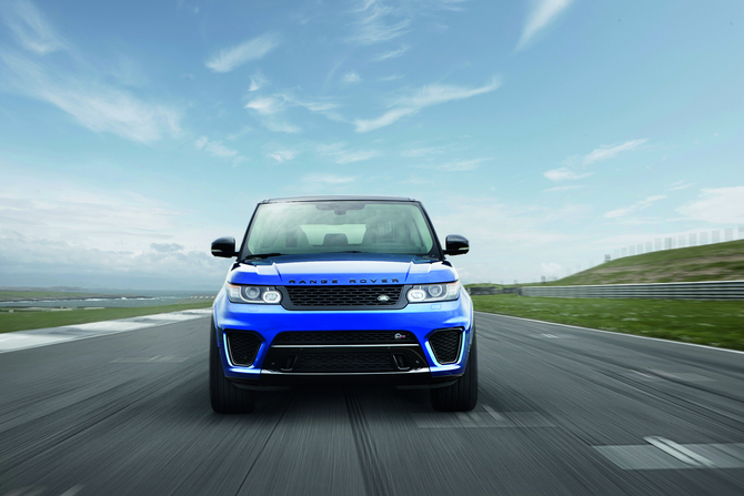 The Range Rover Sport SVR is the fastest, most dynamic and most powerful Land Rover model ever The Range Rover Sport SVR is the fastest, most dynamic and most powerful Land Rover model ever