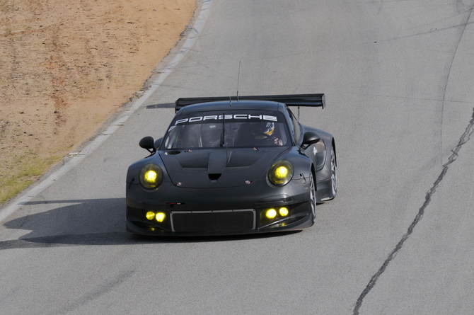 O veículo esteve presente nos testes da categoria GTE em Sebring, na Florida O veículo esteve presente nos testes da categoria GTE em Sebring, na Florida