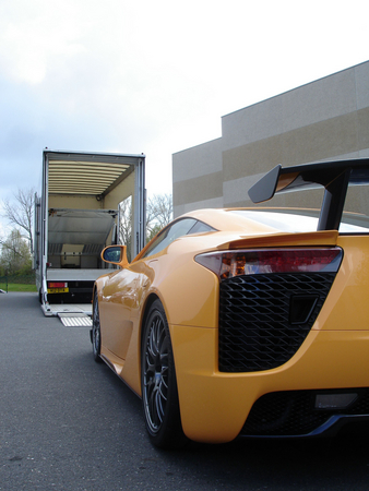 First Lexus LFA with Nürburgring Package Delivered in Europe First Lexus LFA with Nürburgring Package Delivered in Europe