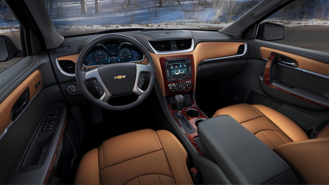 2013 Chevy Traverse Gets New Face, Upgraded Materials and Better Ride 2013 Chevy Traverse Gets New Face, Upgraded Materials and Better Ride