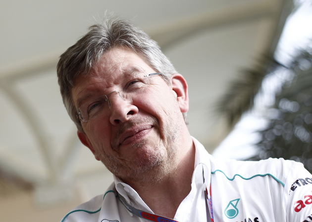Brawn was the head of the Ferrari F1 team, then moved to Brawn GP which became the Mercedes F1 team Brawn was the head of the Ferrari F1 team, then moved to Brawn GP which became the Mercedes F1 team