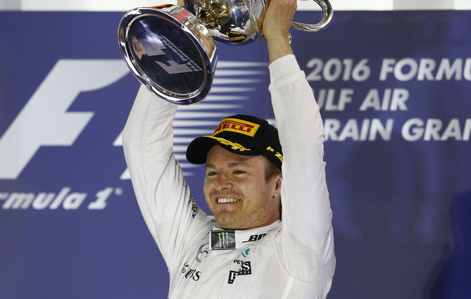 Rosberg alcançou a segunda vitória da temporada Rosberg alcançou a segunda vitória da temporada