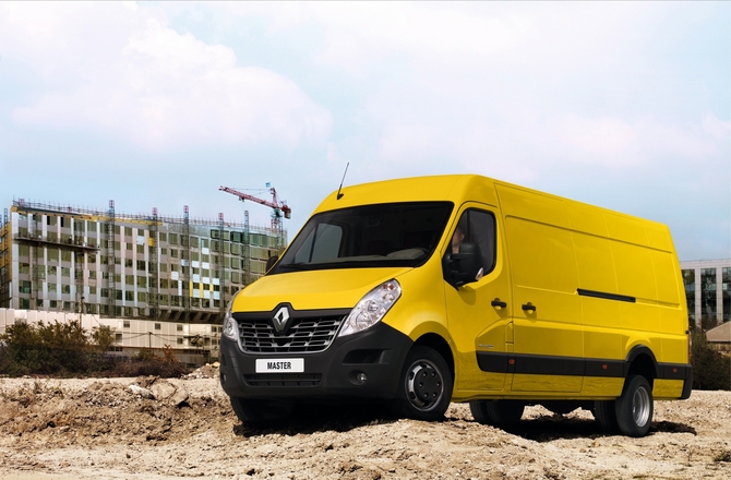 Renault Master Chassis Cabina Simples Propulsão L3 3.5T 2.3 dCi Rodado Duplo Renault Master Chassis Cabina Simples Propulsão L3 3.5T 2.3 dCi Rodado Duplo