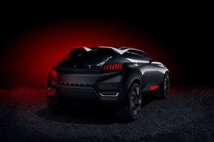 Equipado com uma motorização híbrida, o Peugeot Quartz apresenta uma potência combinada de 500cv 