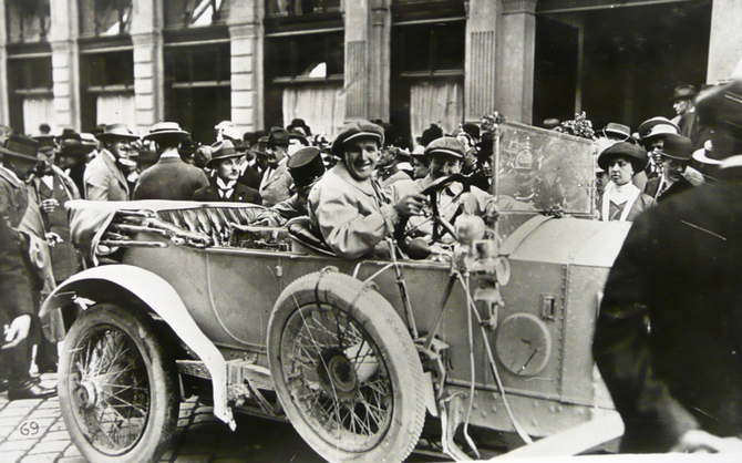 Rolls-Royce won the original Alpine Rally in 1913 Rolls-Royce won the original Alpine Rally in 1913
