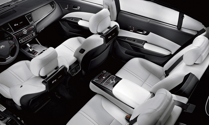 It also has adaptive cruise control and around-view monitor camera system It also has adaptive cruise control and around-view monitor camera system