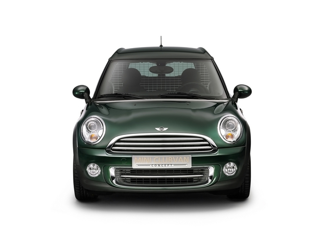 Mini Showing Clubvan Concept, Three-Door Delivery Van Concept in Geneva Mini Showing Clubvan Concept, Three-Door Delivery Van Concept in Geneva