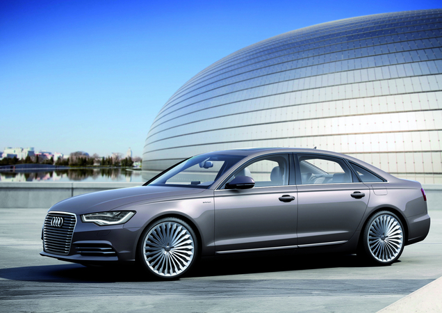 O Audi A6L E-Tron disponibiliza 80km de autonomia elétrica O Audi A6L E-Tron disponibiliza 80km de autonomia elétrica