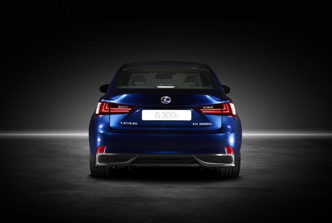 The F Sport also gets a full bodykit The F Sport also gets a full bodykit