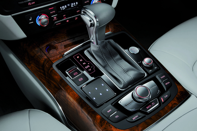 O interior do Audi A6L E-tron O interior do Audi A6L E-tron