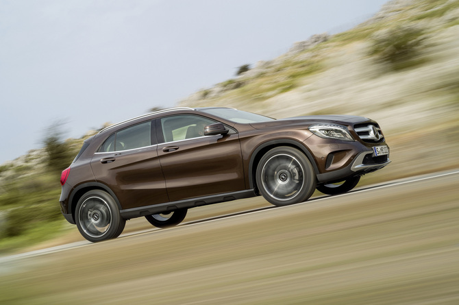 The GLA-Class will be added to the compact range soon The GLA-Class will be added to the compact range soon