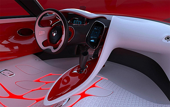 Electric Renault DeZir Concept is Unveiled Electric Renault DeZir Concept is Unveiled