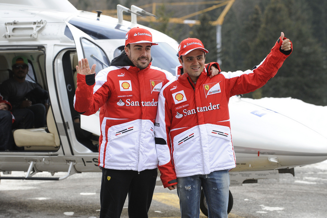 Alonso and Massa are both looking forward to next season Alonso and Massa are both looking forward to next season