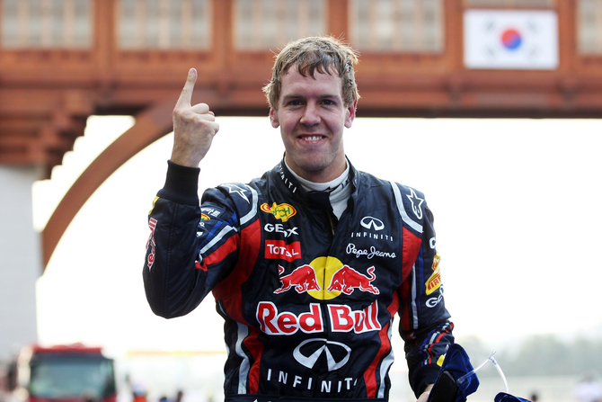 Vettel retunrs to wins and hands title to Red Bull Vettel retunrs to wins and hands title to Red Bull