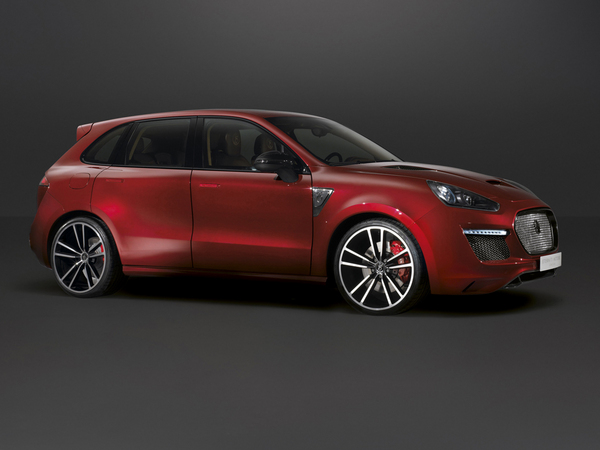 It uses a 600hp twin-turbo V8 It uses a 600hp twin-turbo V8