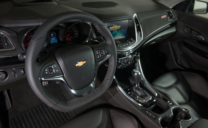 The interior comes standard with features like navigation, a head-up display and heated and ventilated seats The interior comes standard with features like navigation, a head-up display and heated and ventilated seats