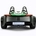 The rear is simplified as well with simple LED headlights and bare carbon fiber