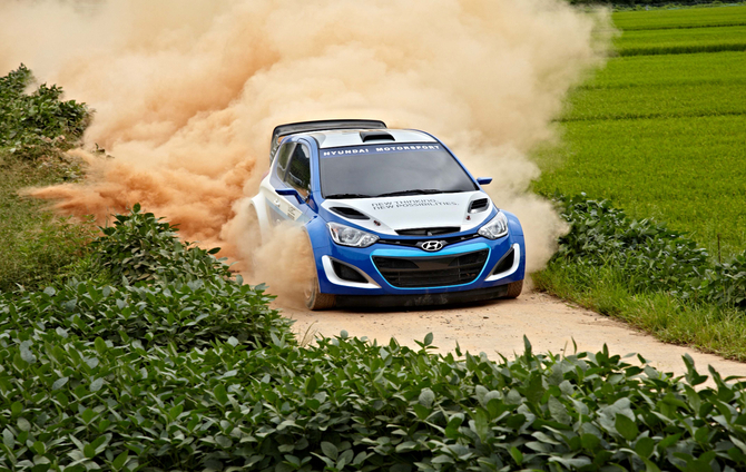 The i20 WRC will start racing next year The i20 WRC will start racing next year