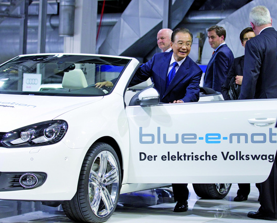 O novo carro tem uma grande bateria para oferecer uma autonomia superior à generalidade dos carros elétricos O novo carro tem uma grande bateria para oferecer uma autonomia superior à generalidade dos carros elétricos