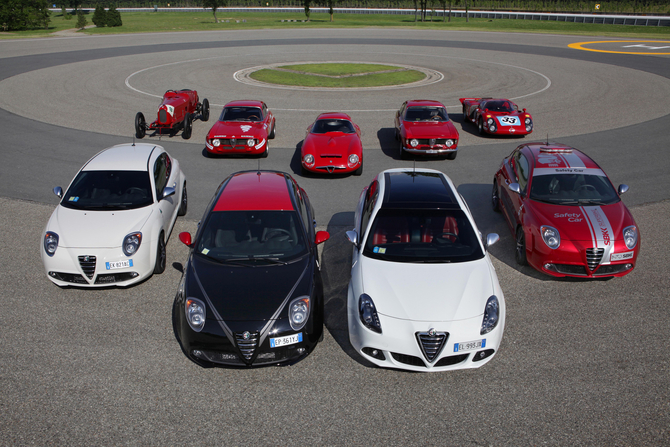 Alfa Romeo has been creating Quadrifoglio Verde road cars since the 60s Alfa Romeo has been creating Quadrifoglio Verde road cars since the 60s