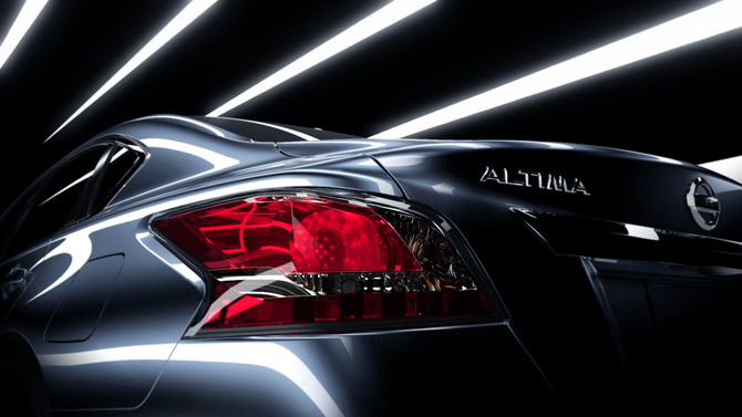 Nissan Releases Final Teaser for Altima Showing Car and Instrument Panel Nissan Releases Final Teaser for Altima Showing Car and Instrument Panel