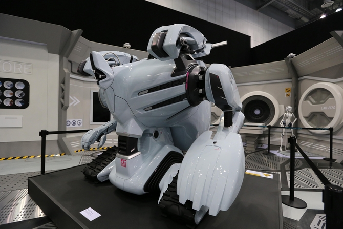 There were even a few robots among the designs There were even a few robots among the designs