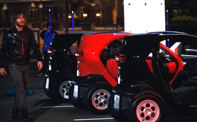 Cathy and David Guetta Become Renault Twizy Ambassadors Cathy and David Guetta Become Renault Twizy Ambassadors