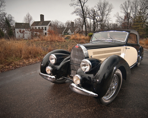 Type 57C Three-Position Drophead Coupé by Letourneur et Marchand