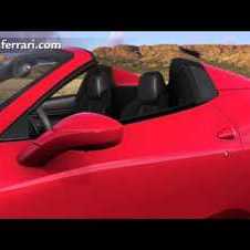 Ferrari 458 Spider - focus on retractable hard top